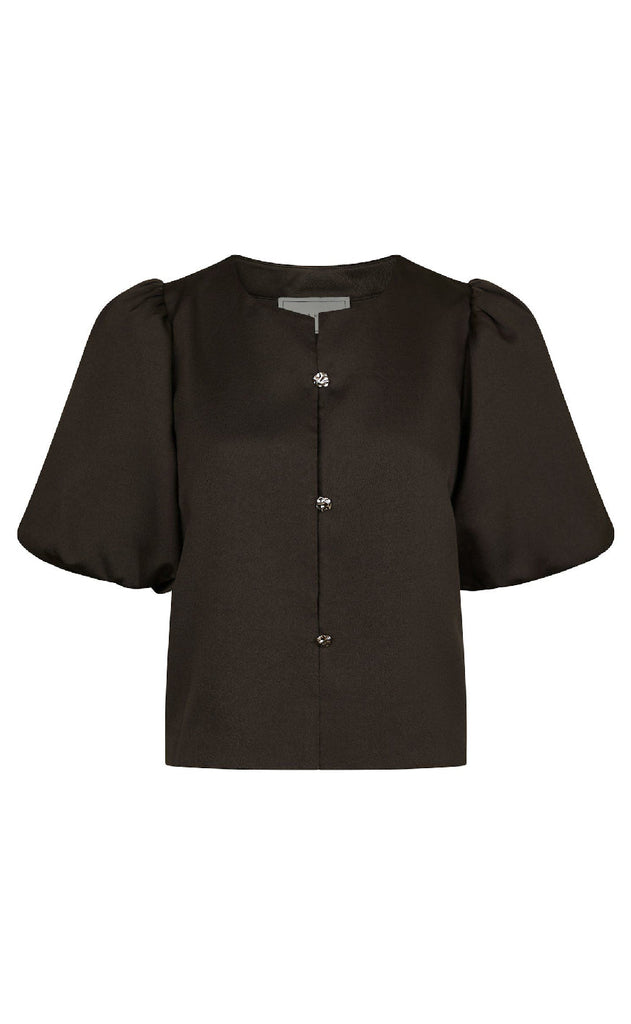 Neo Noir Bluse - Aisa Dull - Brown
