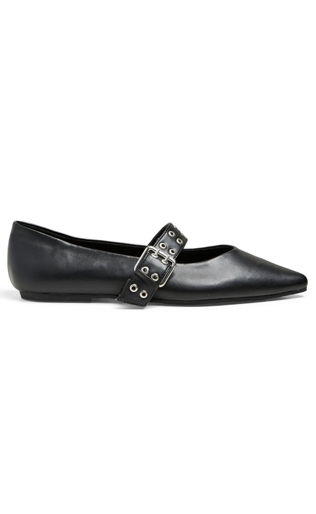 Pieces Ballerina - Saga Buckle - Black