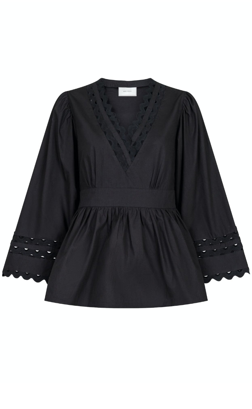 Neo Noir Bluse - Depsi - Black