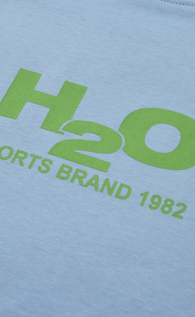 H2O T-Shirt - Logo - Baby Blue