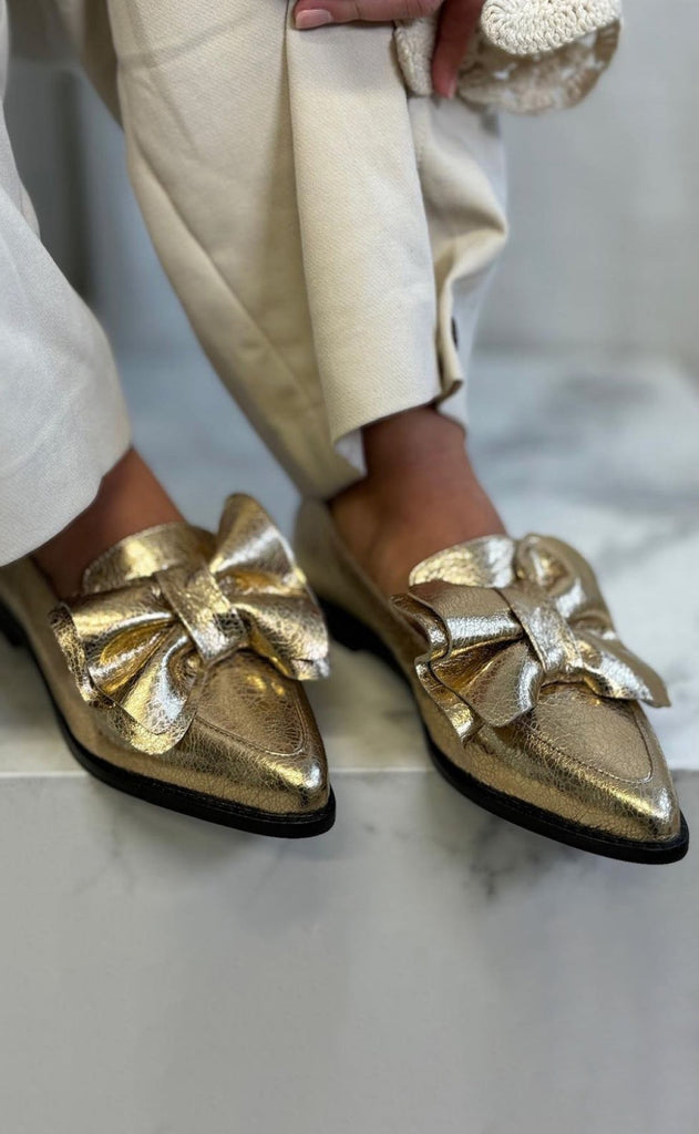 Copenhagen Shoes Loafers - Ballroom - Gold