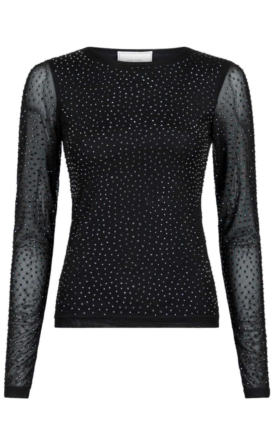 Neo Noir Blouse - Basira - Black