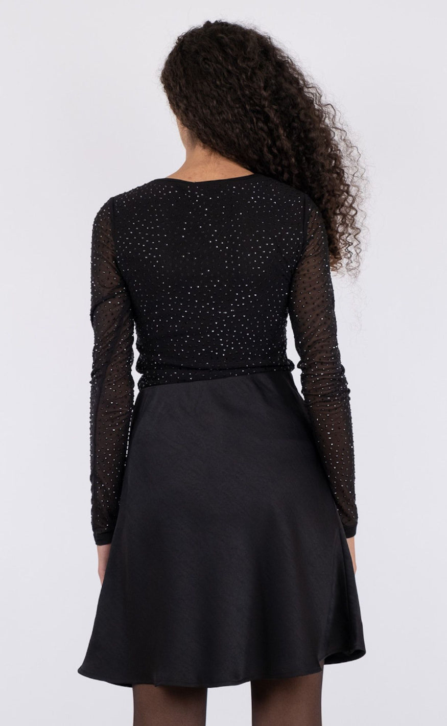 Neo Noir Blouse - Basira - Black