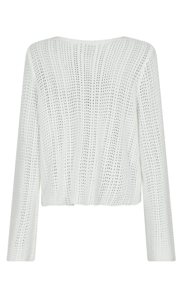 Neo Noir Cardigan - Bates - White