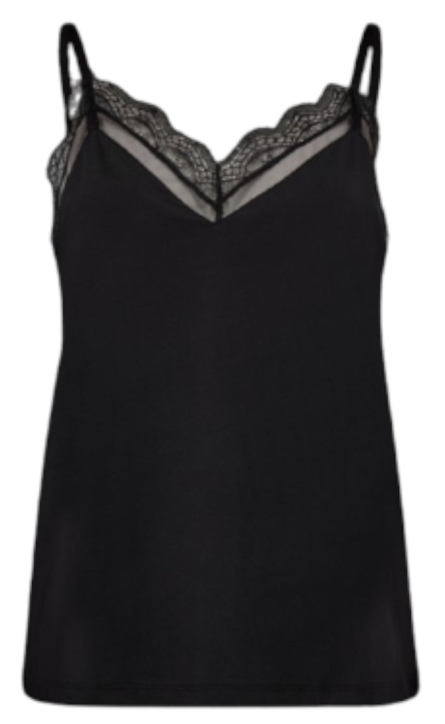 Freequent Topp - Bicco - Black
