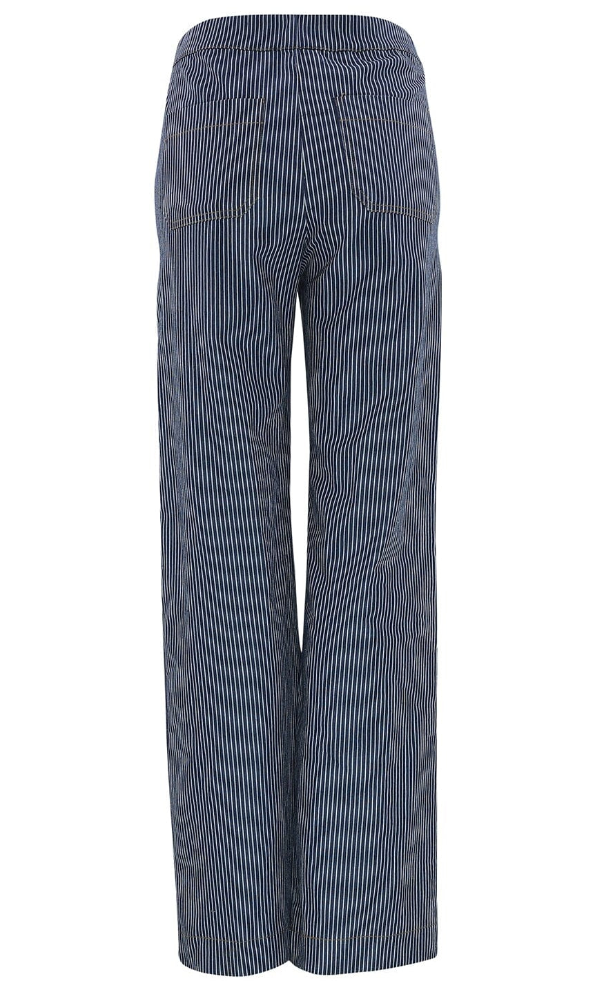 Continue Bukser - Daniella - Blue Stripe