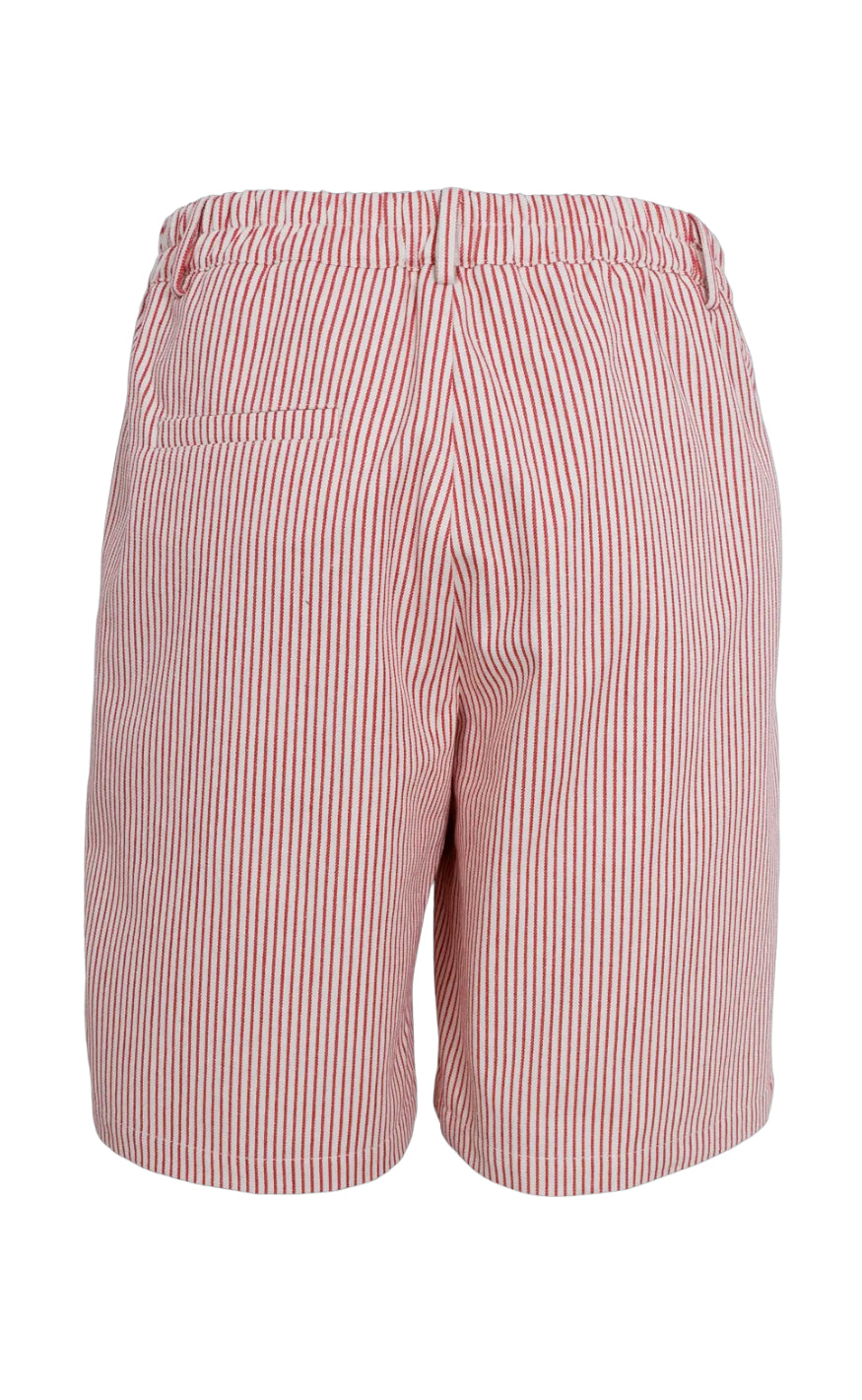 Black Colour Shorts - Florida - Red
