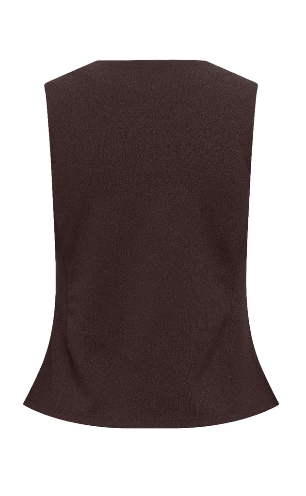 ONLY Vest - Sania - Black Coffee