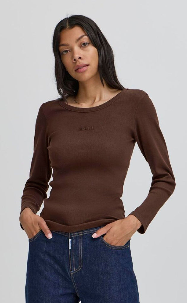 BALL Original Bluse - Tobelli - Coffee Bean