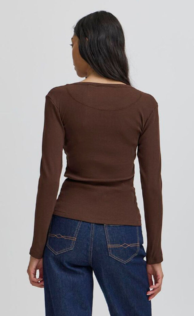 BALL Original Bluse - Tobelli - Coffee Bean