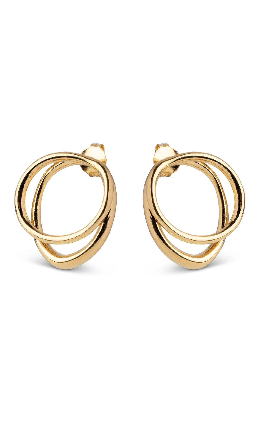 ENAMEL Copenhagen Øreringer - Bellu - Gold Colour