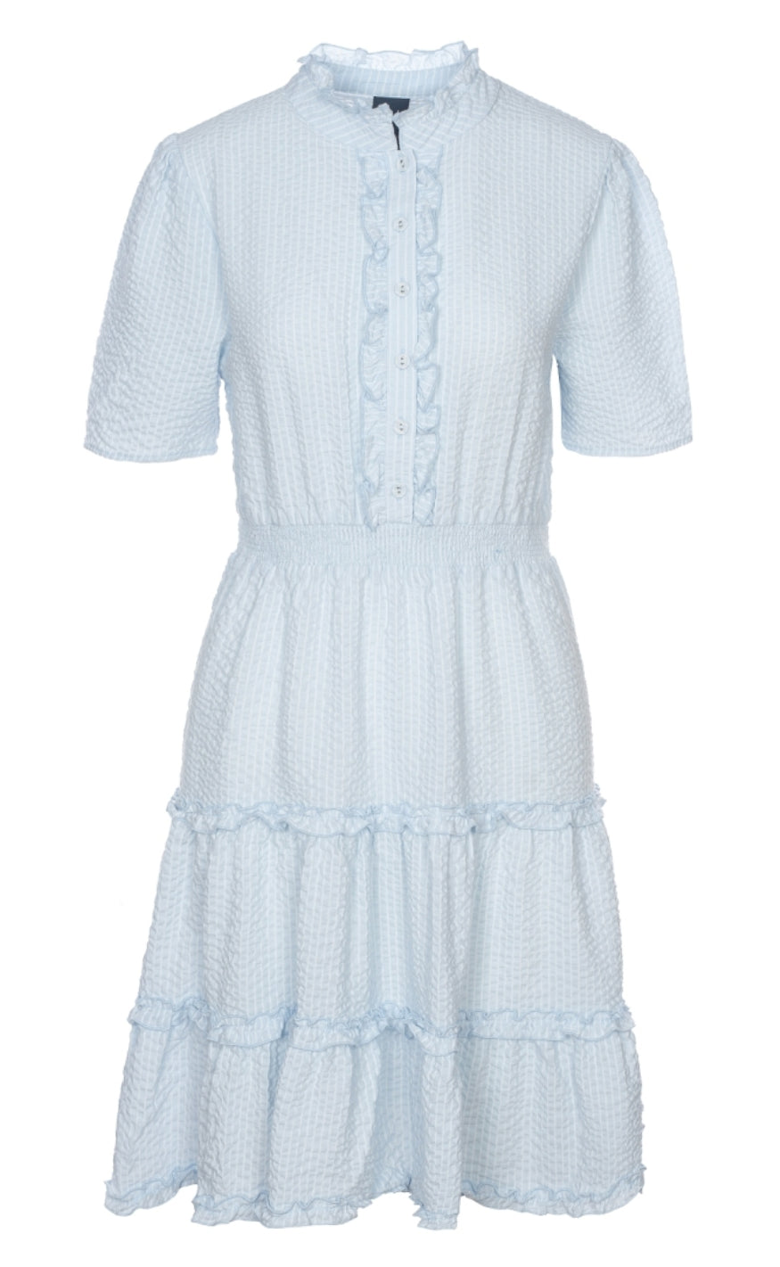 One Two Luxzuz Kjole - Beebin - Chambray Blue
