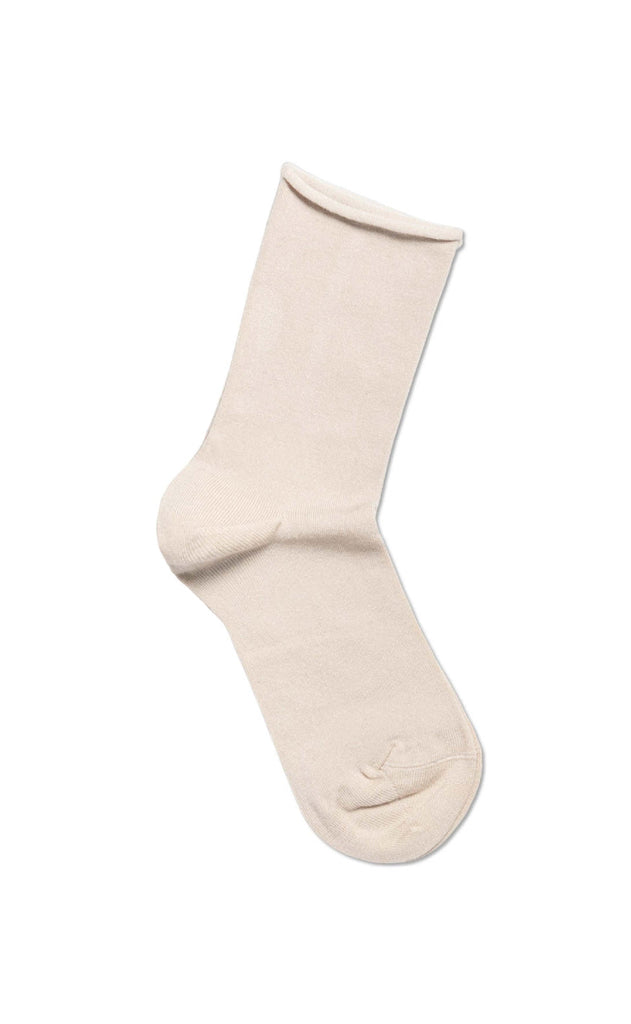 Oroblu Strømper - Note Woman Bamboo Roll Topp - Beige