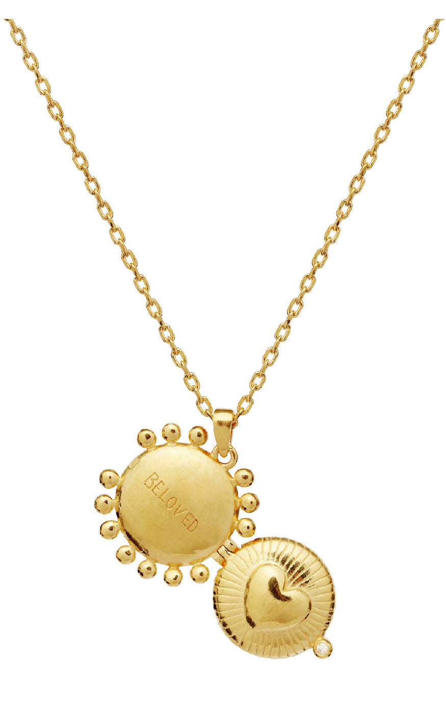 Maanesten Halskjede - Beloved - Gold Colour