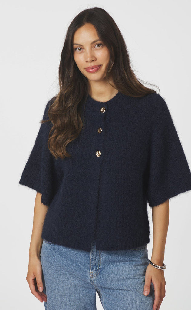 Neo Noir Cardigan - Benuta - Navy