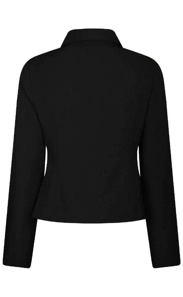 Neo Noir Bluse - Bertha Structure - Black