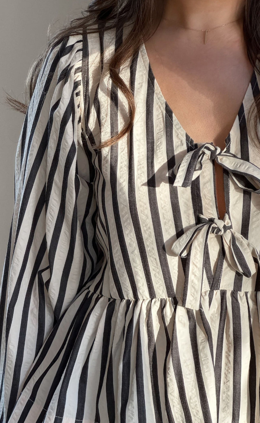 Neo Noir Bluse - Bessie - Creme