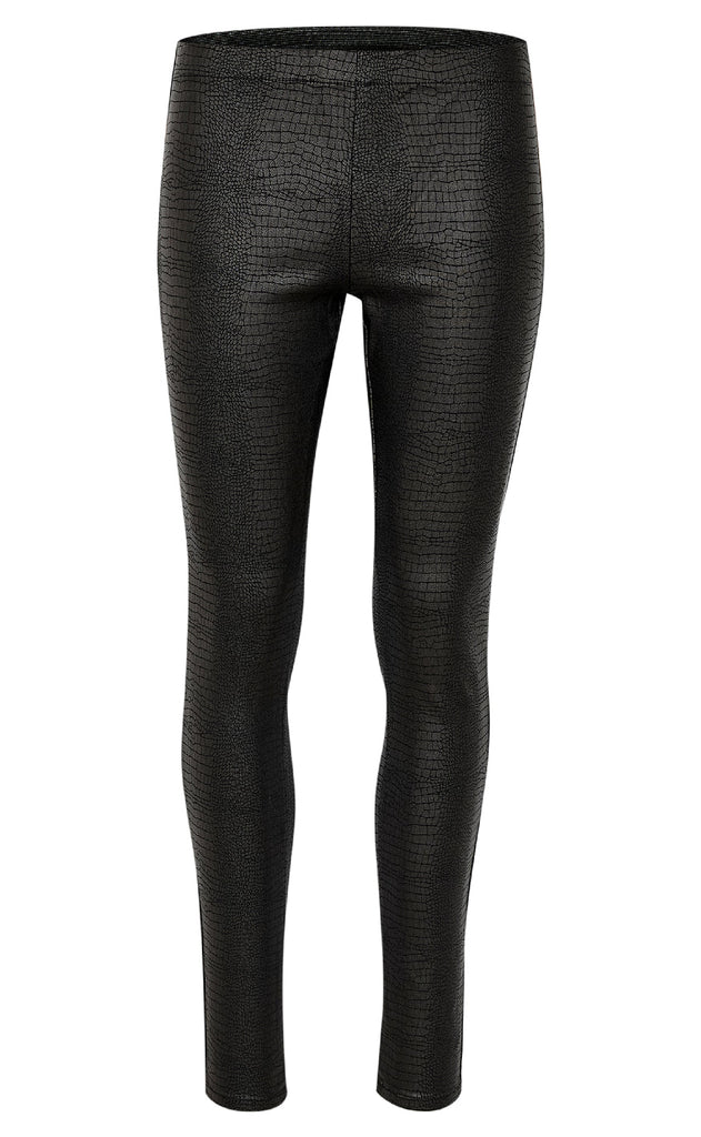 Culture Leggings - Bettine - Black Croco