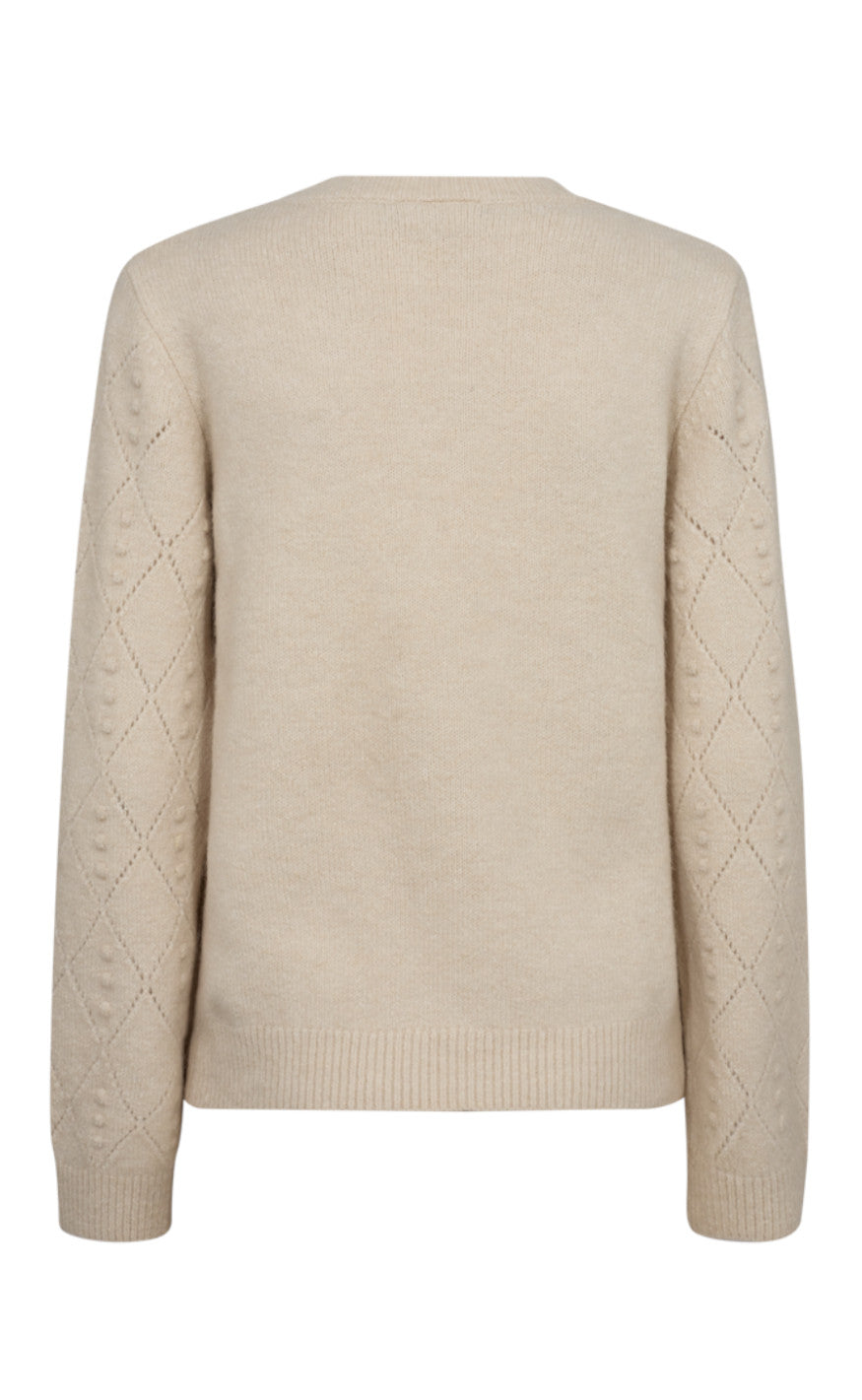 Freequent Pullover - Stokke - Moonbeam