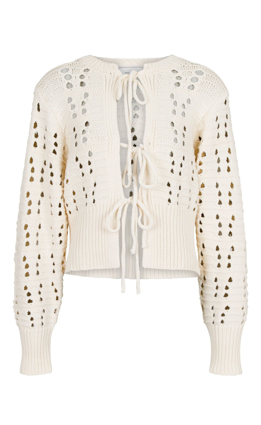 Neo Noir Cardigan - Bethie - Creme