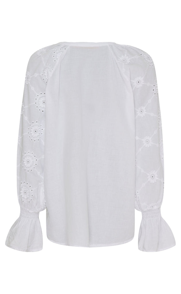 Marta Du Chateau Bluse - 6124 Bianca - White