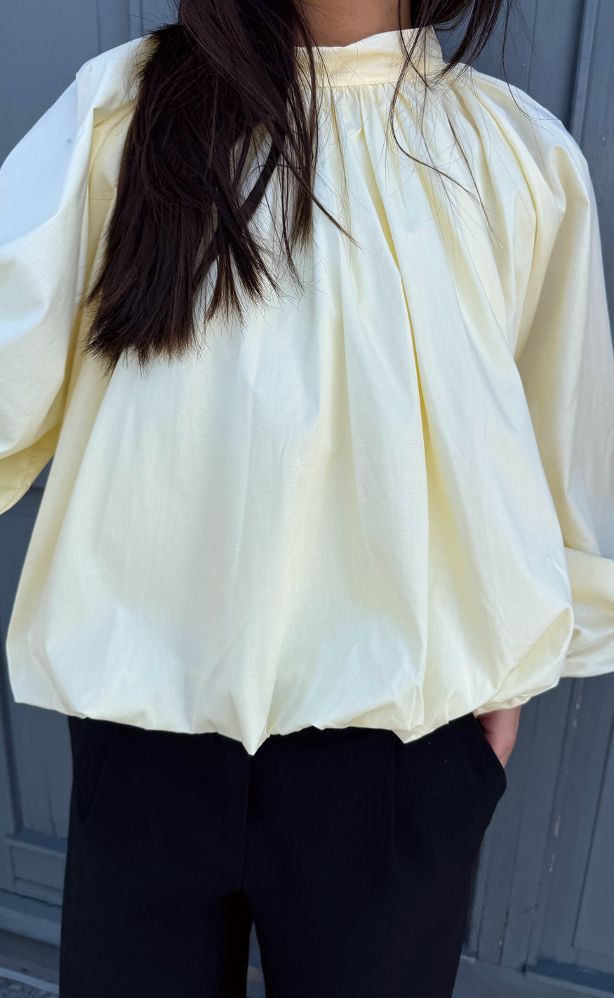 Say INA Copenhagen Bluse - Diana - Yellow