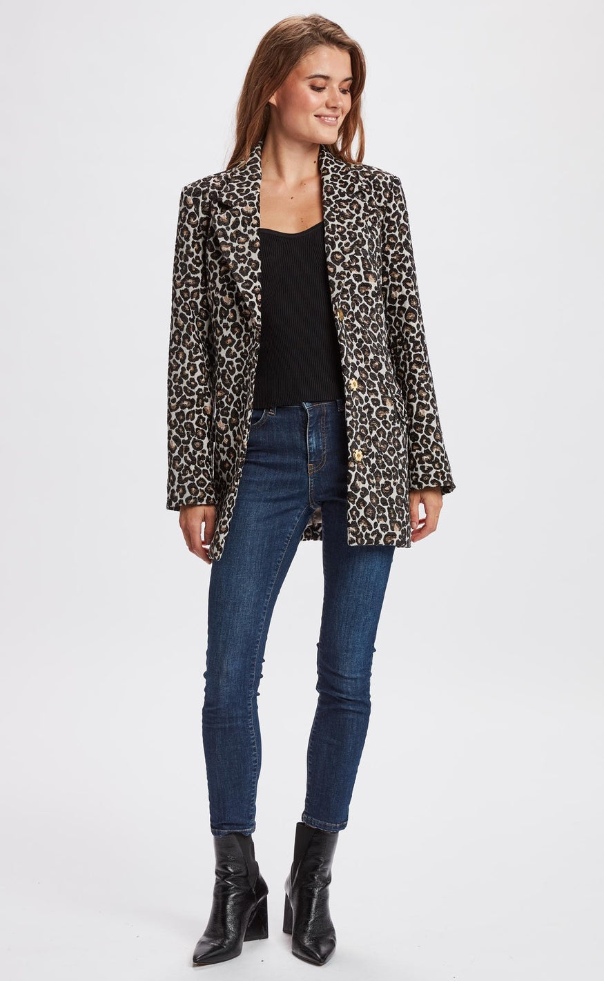 Nümph Blazer - Biva - Caviar
