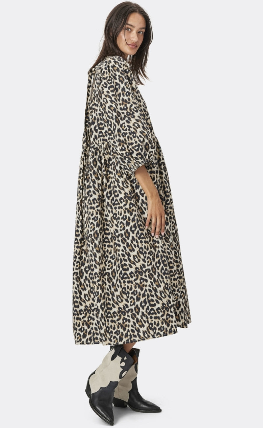 Lollys Laundry Kjole - Marion - Leopard Print