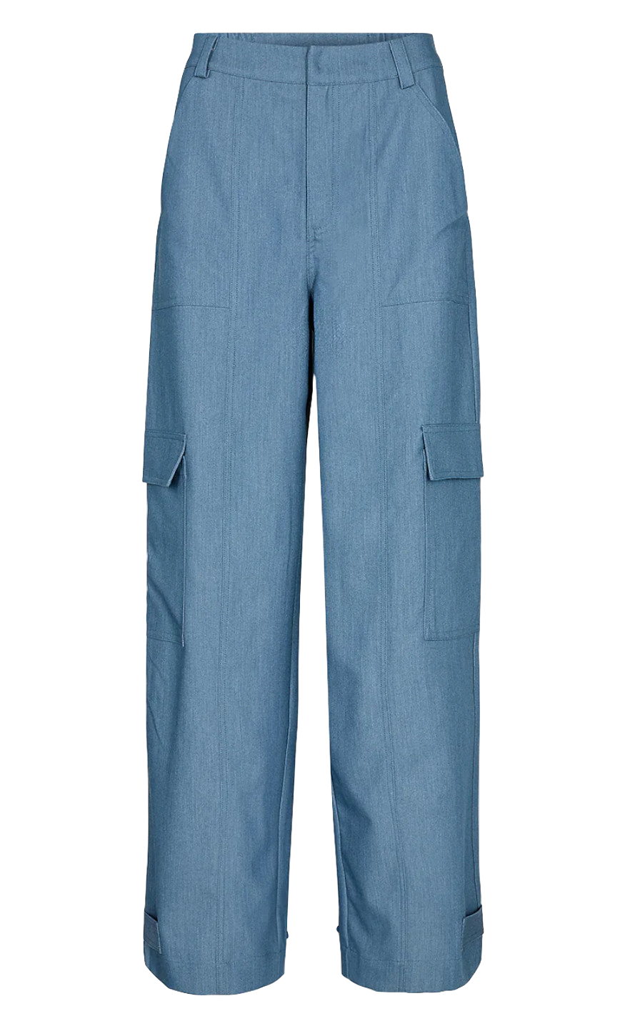 Moves Bukser - Largo - Chambray Blue