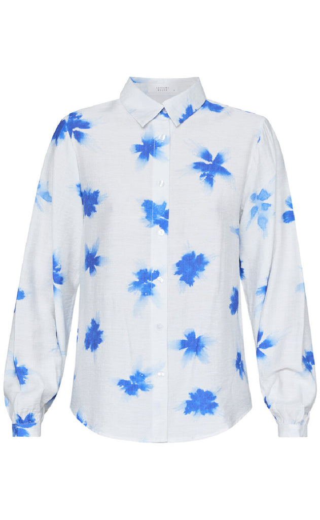 Sisters Point Skjorte - Gada - Cream/Blue