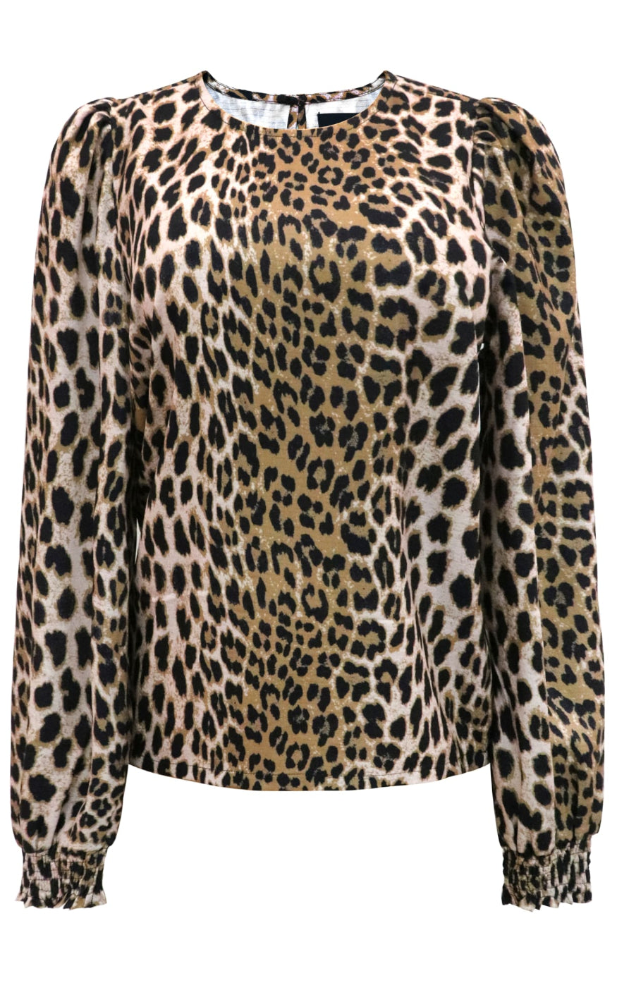 Liberte Bluse - Ena -LS- Lux Leo