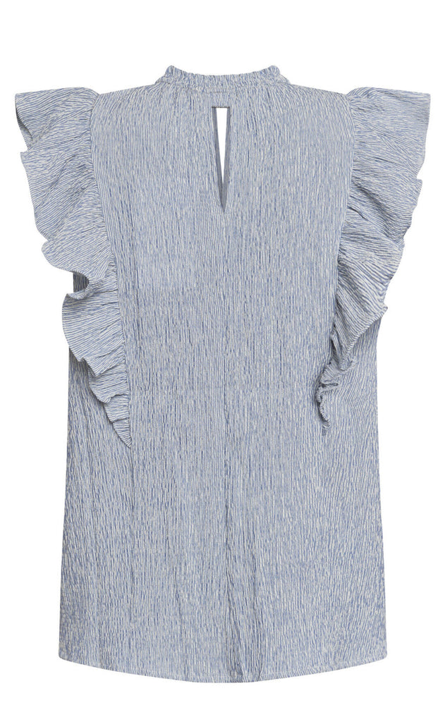 Love & Divine Topp - Love1327 - Blue/White Stripe