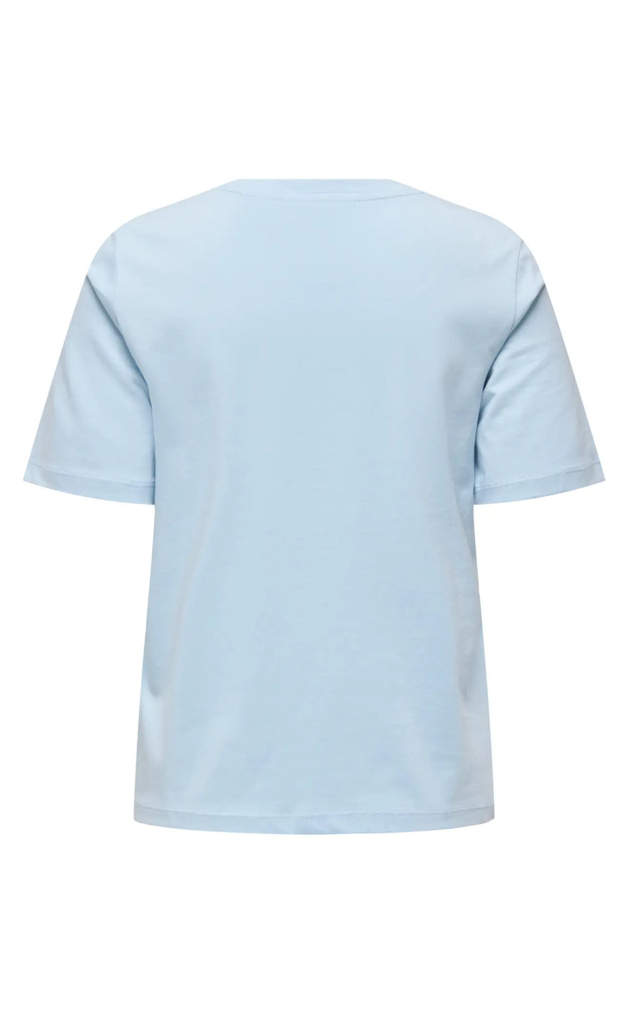 ONLY T-shirt - Only - Cashmere Blue