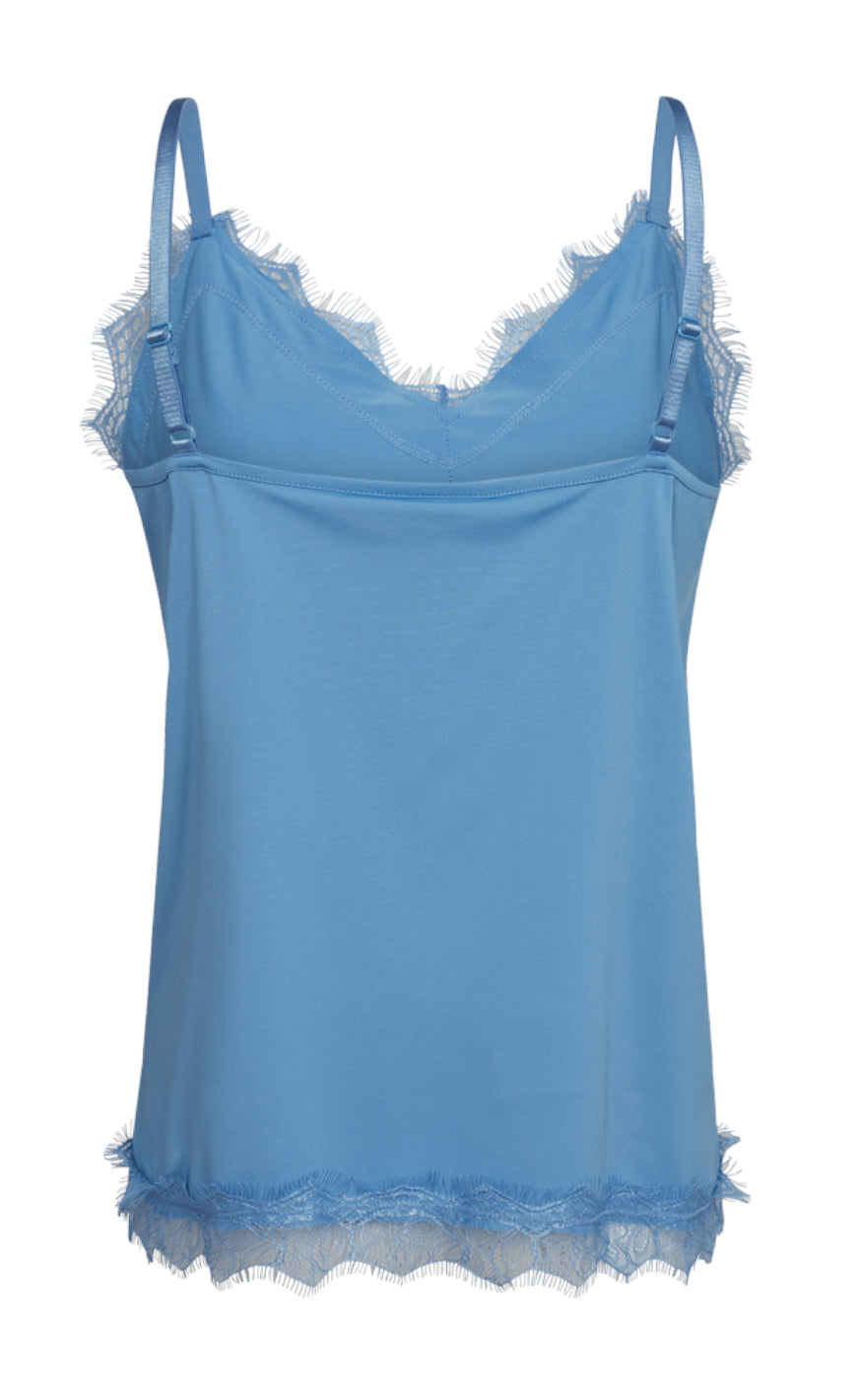 Freequent Topp - Bicco - Azure Blue