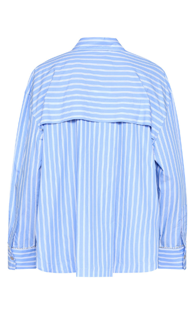 Love & Divine Skjorte - Love1441 - Blue Stripes
