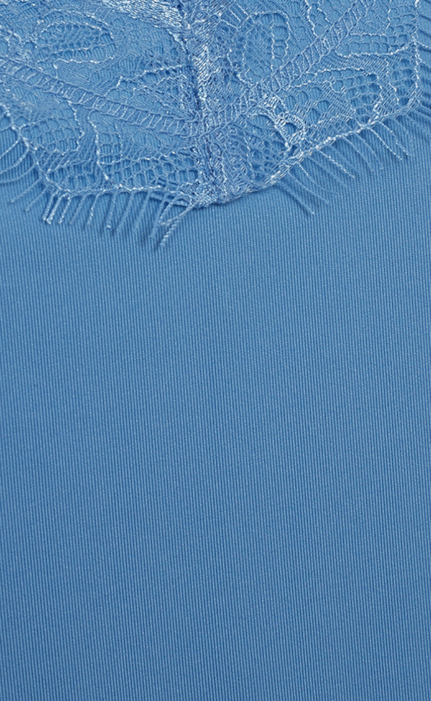 Freequent Topp - Bicco - Azure Blue