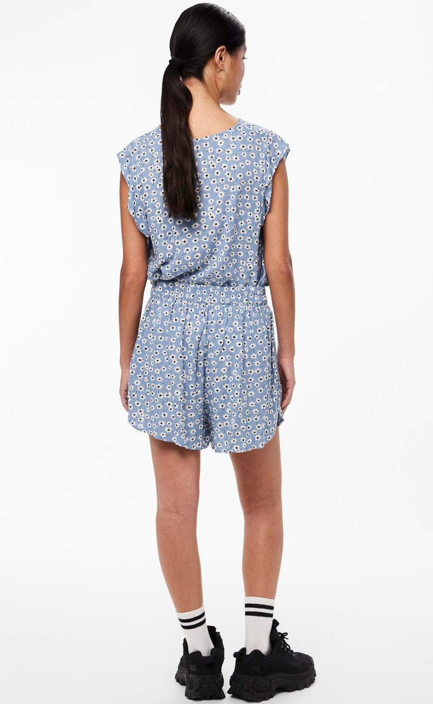 PIECES Shorts - Nya - Faded Denim