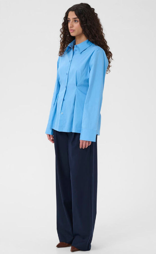 Gestuz Skjorte - Zopy - Azure Blue