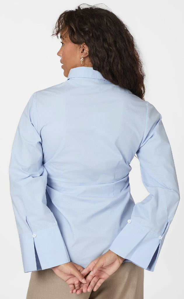 Neo Noir Skjorte - Caroli - Light Blue