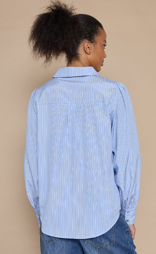 Love & Divine Skjorte - Love919-21 - Blue Stripes