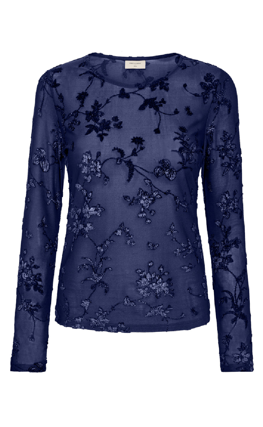 Freequent Bluse - Biska - Patriot Blue
