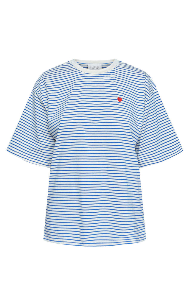 Sisters Point T-shirt - Vez - Cream/Blue