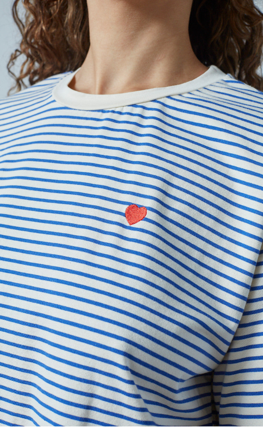 Sisters Point T-shirt - Vez - Cream/Blue