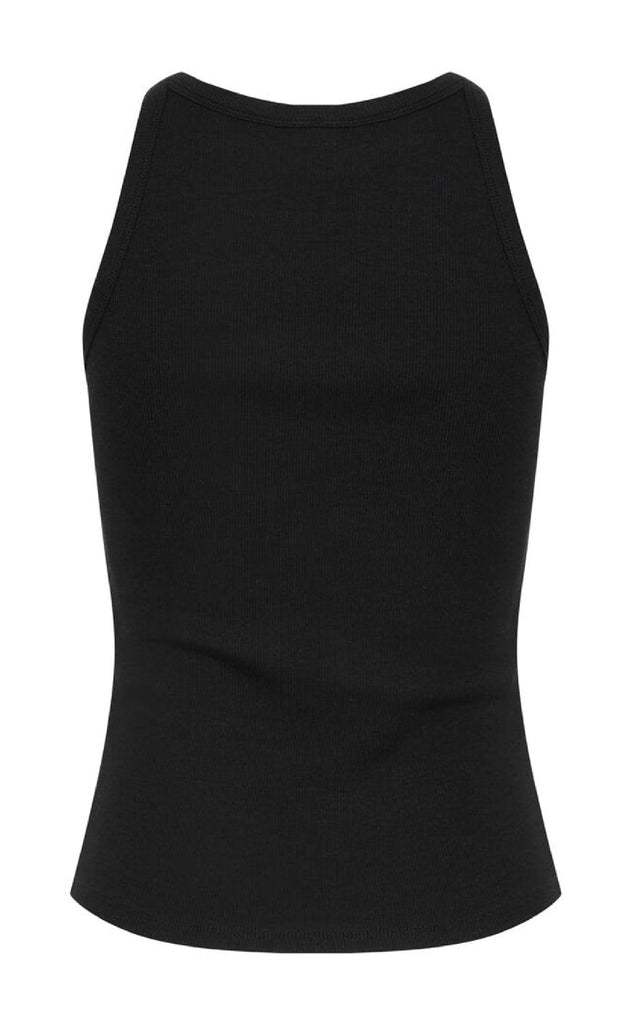 Gestuz Topp - Drew Logo Tank 2.0 - Black