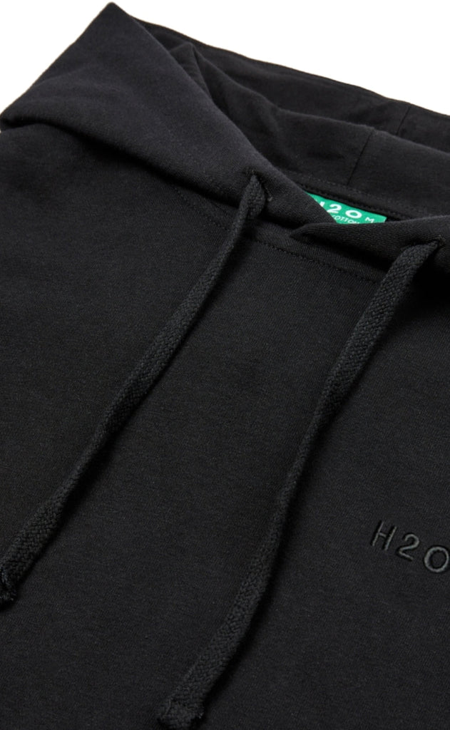 H2O Hoodie - Happy Organic - Black