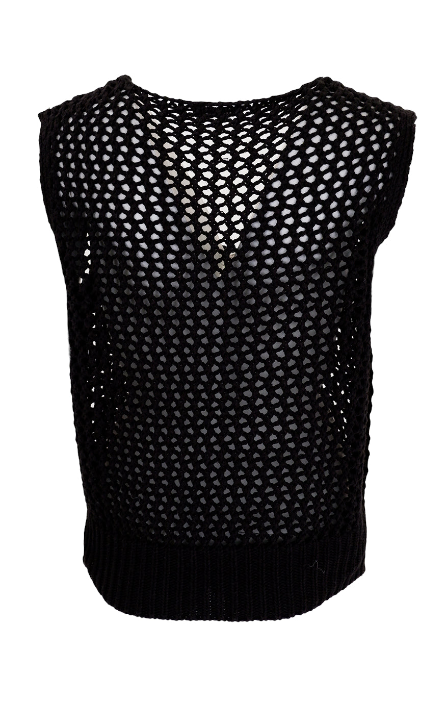 Black Colour Topp - Zelma - Black