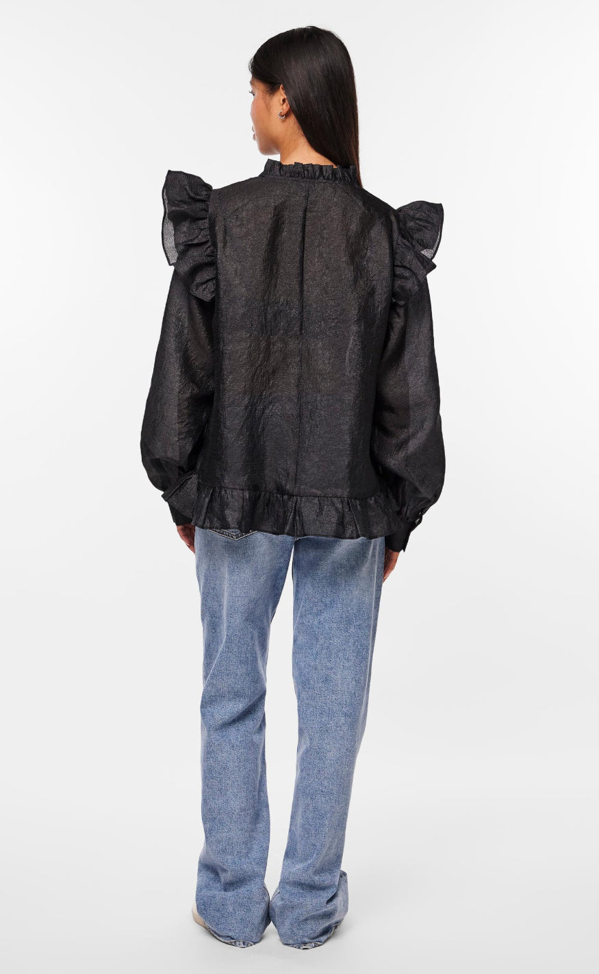 Pieces Bluse - Sun - Black