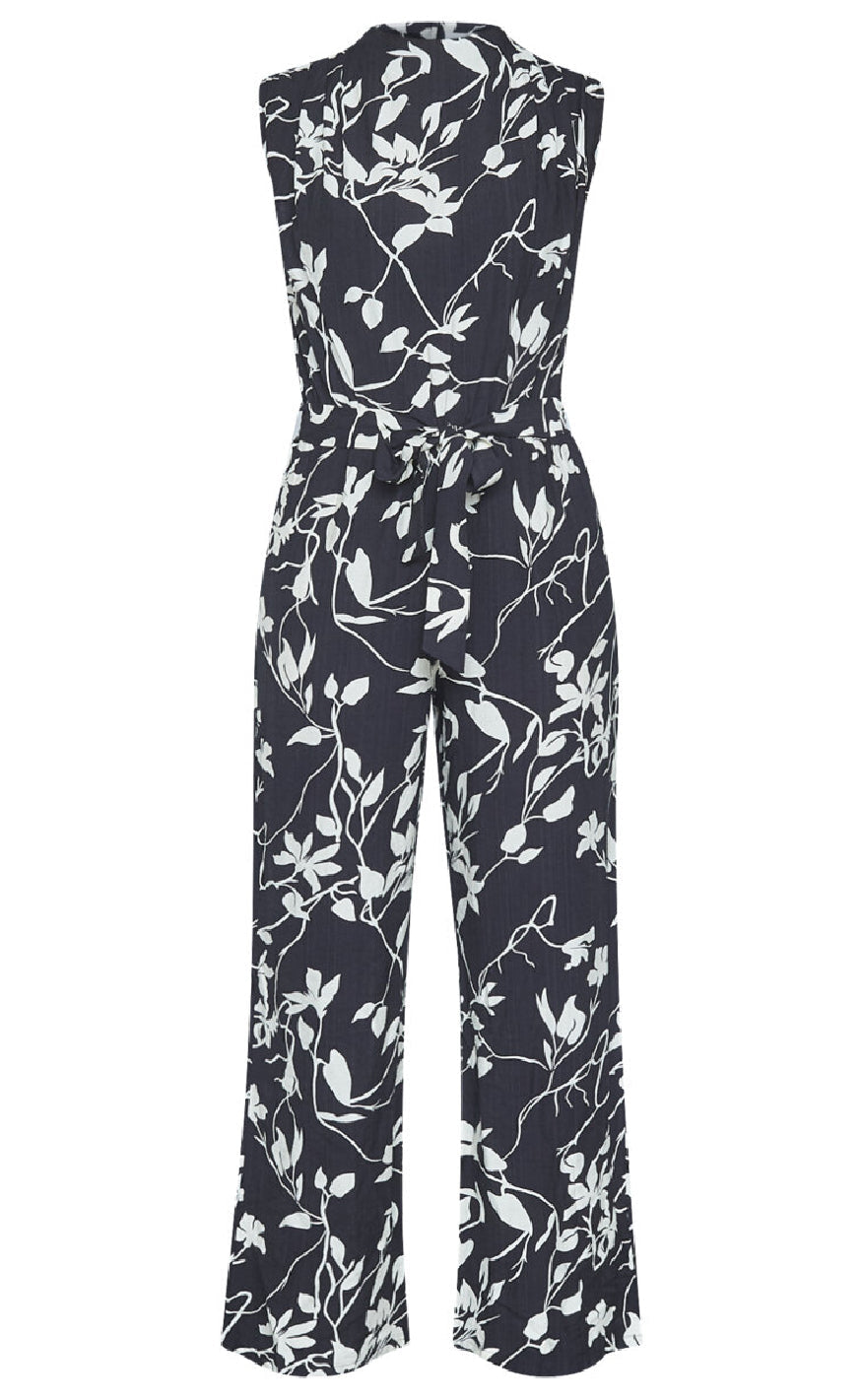Sisters Point Jumpsuit - Guto-JU3 - Black/Flower