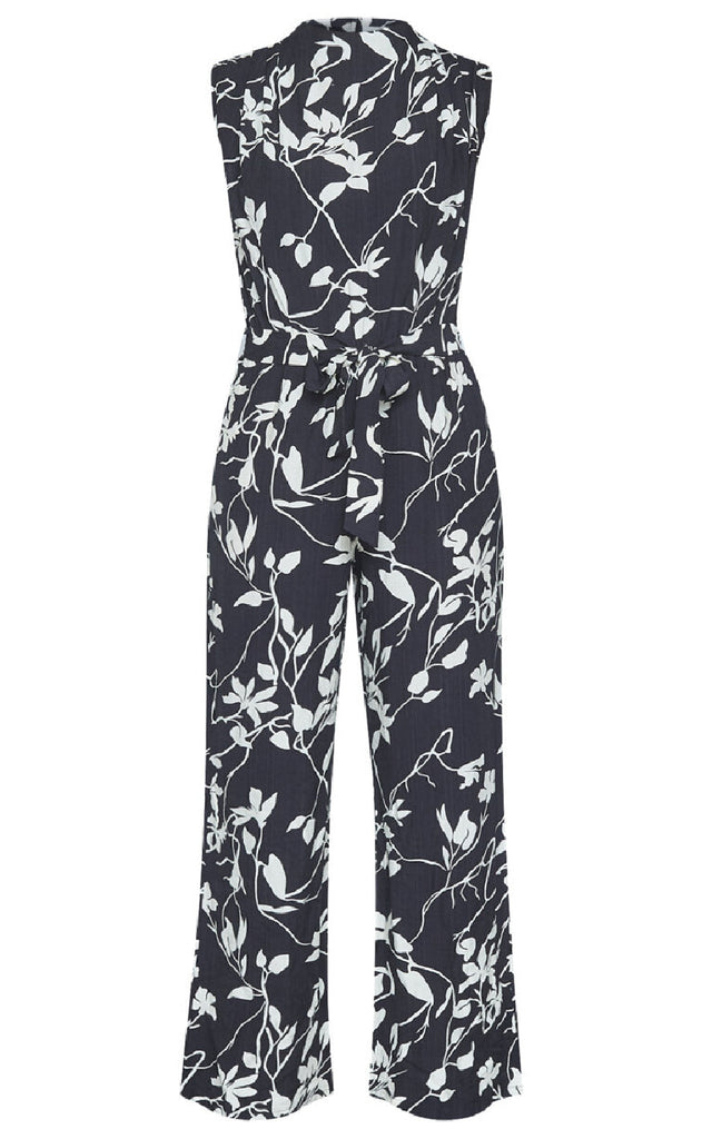 Sisters Point Jumpsuit - Guto-JU3 - Black/Flower