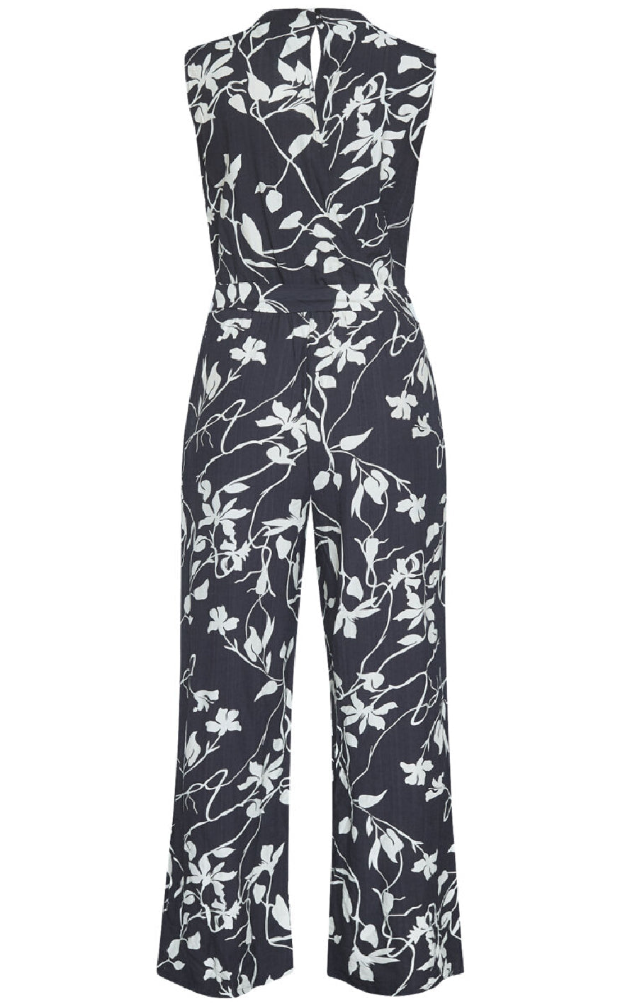 Sisters Point Jumpsuit - Guto-JU3 - Black/Flower